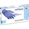 Reflexx R77 Guanti in Nitrile senza Polvere Gr. 3, 200 Pezzi, Azzurro